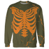 Olive-5s-Sweatshirt-Match-Skeleton-Y2k-3D