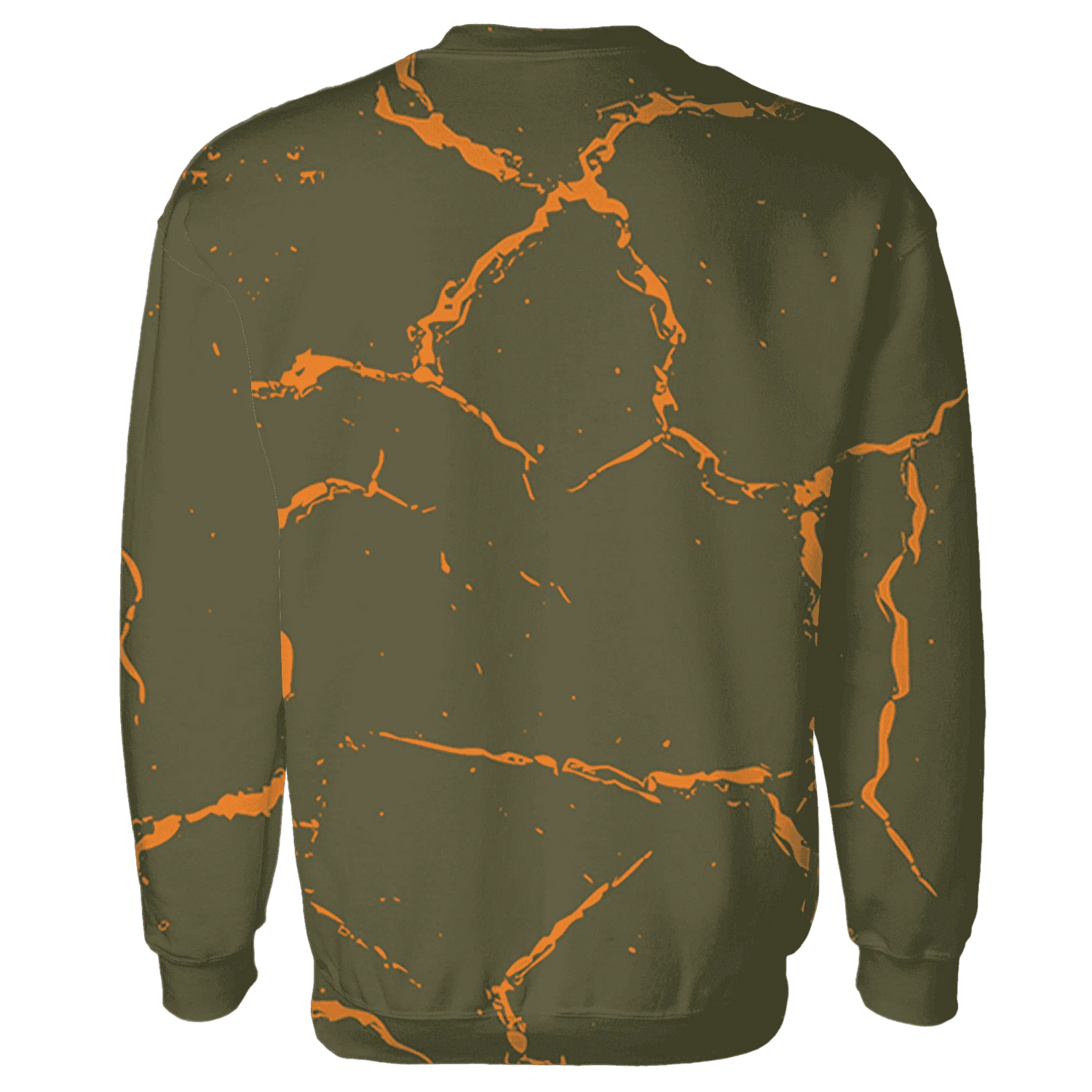 Olive-5s-Sweatshirt-Match-Skeleton-Y2k-3D