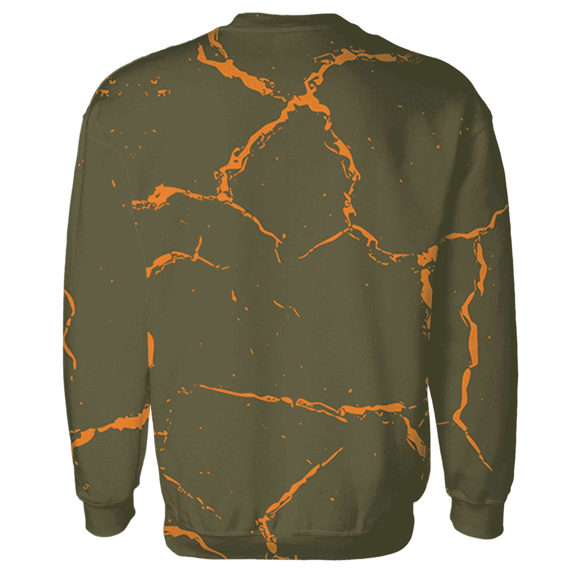 Olive-5s-Sweatshirt-Match-Skeleton-Y2k-3D