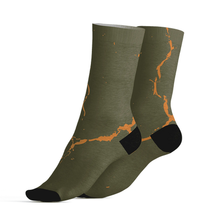 Olive-5s-Socks-Match-Skeleton-Y2k-3D