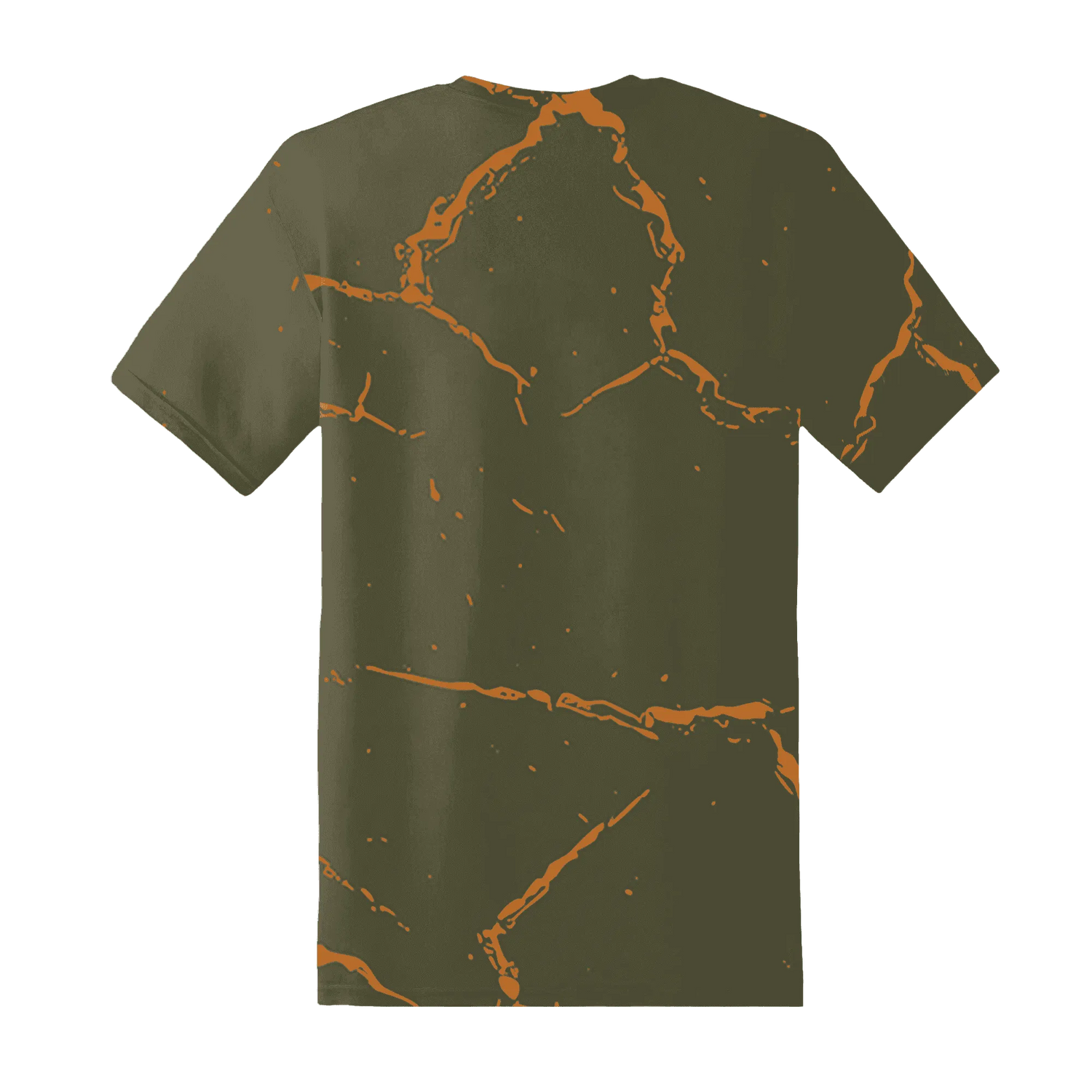 Olive-5s-T-Shirt-Match-Skeleton-Y2k-3D