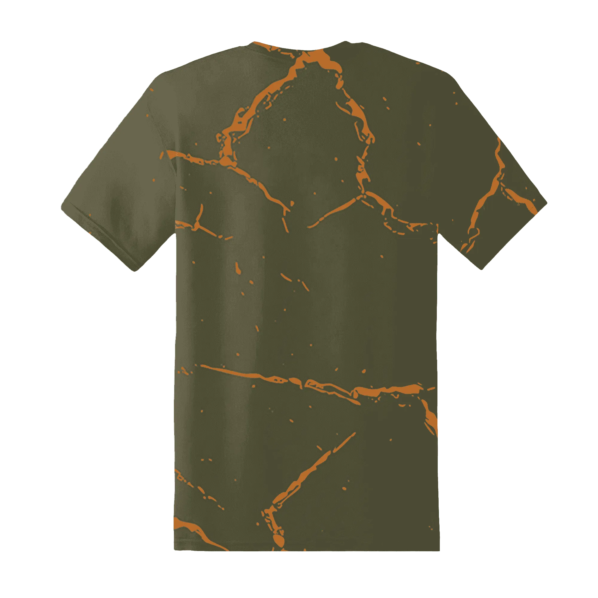 Olive-5s-T-Shirt-Match-Skeleton-Y2k-3D