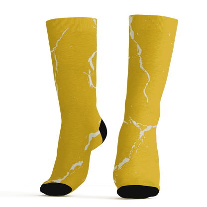 Yellow-Ochre-6s-Socks-Match-Skeleton-Y2k-3D