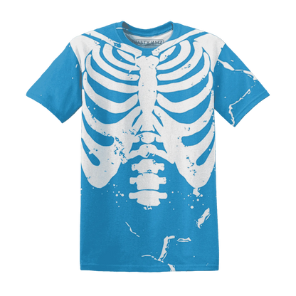 Powder-Blue-9s-T-Shirt-Match-Skeleton-Y2k-3D