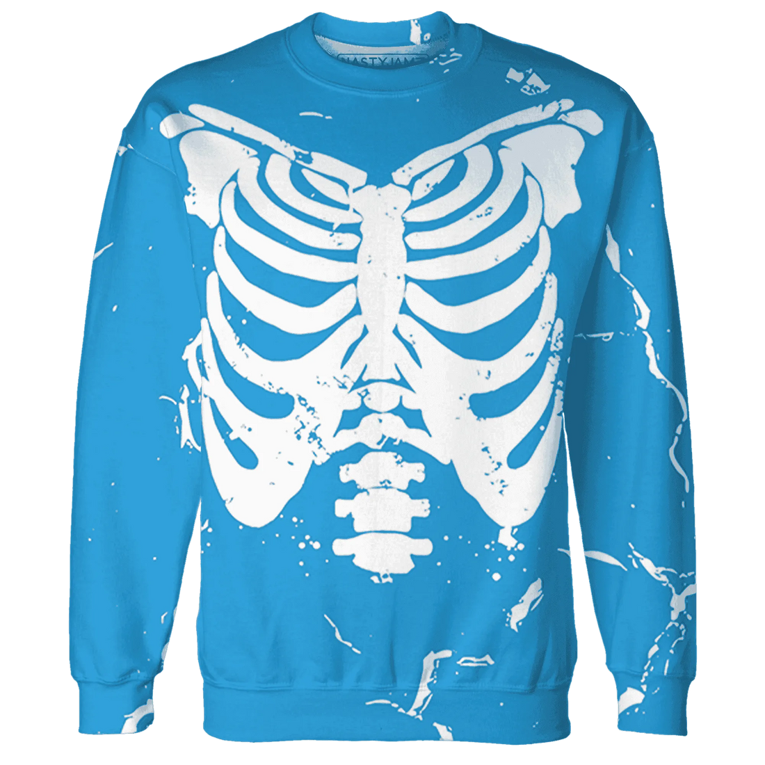 Powder-Blue-9s-Sweatshirt-Match-Skeleton-Y2k-3D