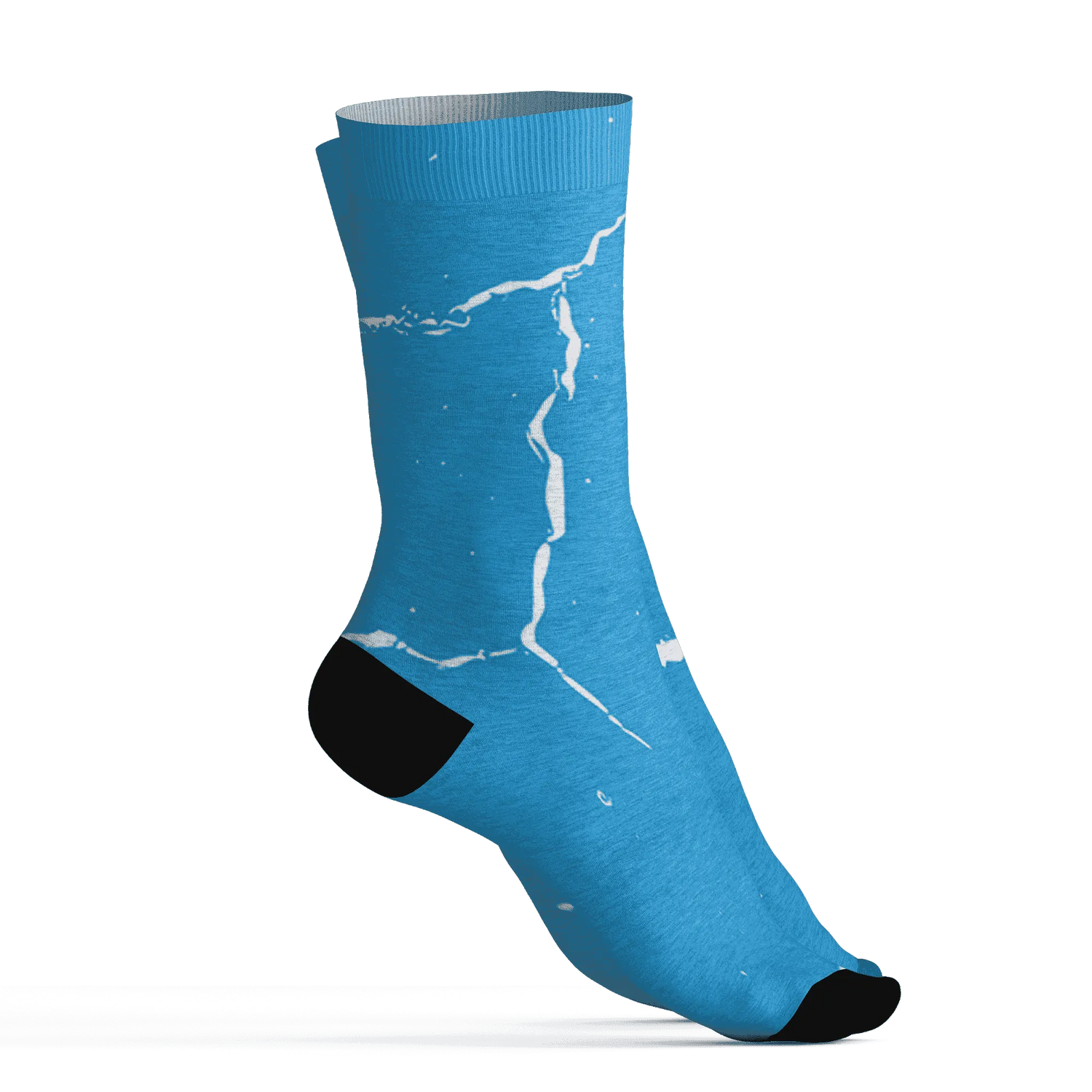 Powder-Blue-9s-Socks-Match-Skeleton-Y2k-3D