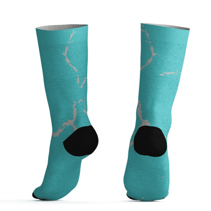 NBL-Cyan-Burst-9060-Socks-Match-Skeleton-Y2k-3D