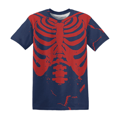 VaporMax-Air-Plus-Midnight-Navy-Gold-Black-T-Shirt-Match-Skeleton-Y2k-3D