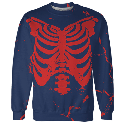 VaporMax-Air-Plus-Midnight-Navy-Gold-Black-Sweatshirt-Match-Skeleton-Y2k-3D