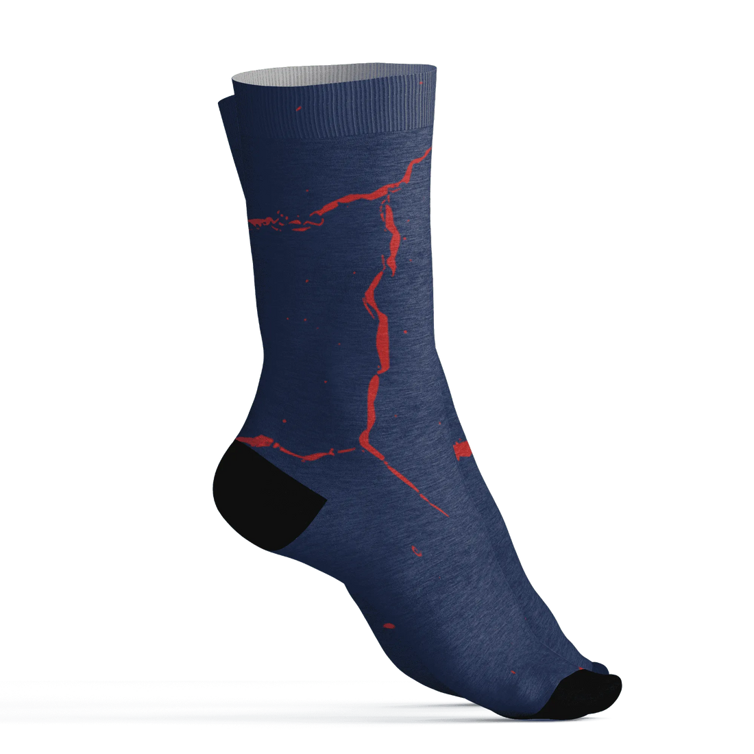 VaporMax-Air-Plus-Midnight-Navy-Gold-Black-Socks-Match-Skeleton-Y2k-3D