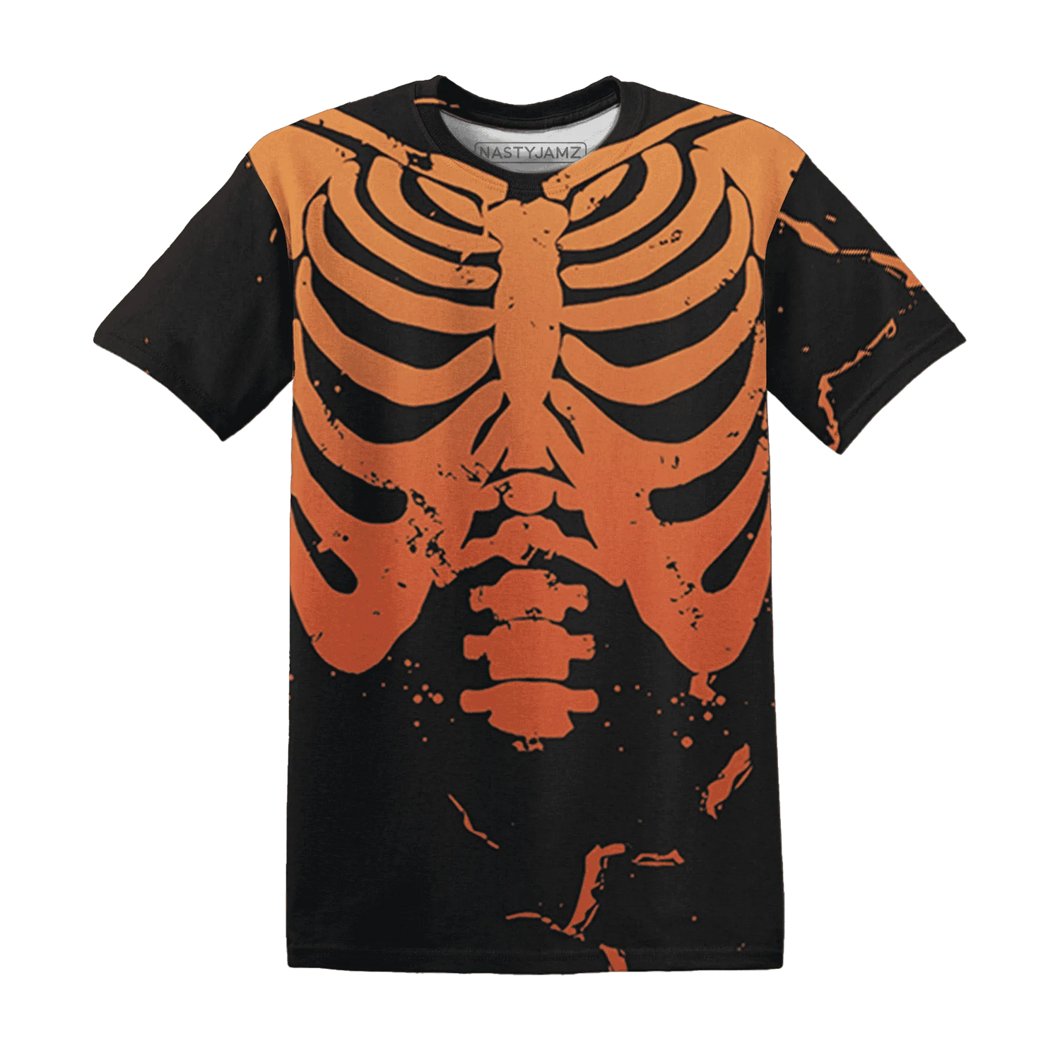 VaporMax-Crimson-Total-Orange-Plus-T-Shirt-Match-Skeleton-Y2k-3D