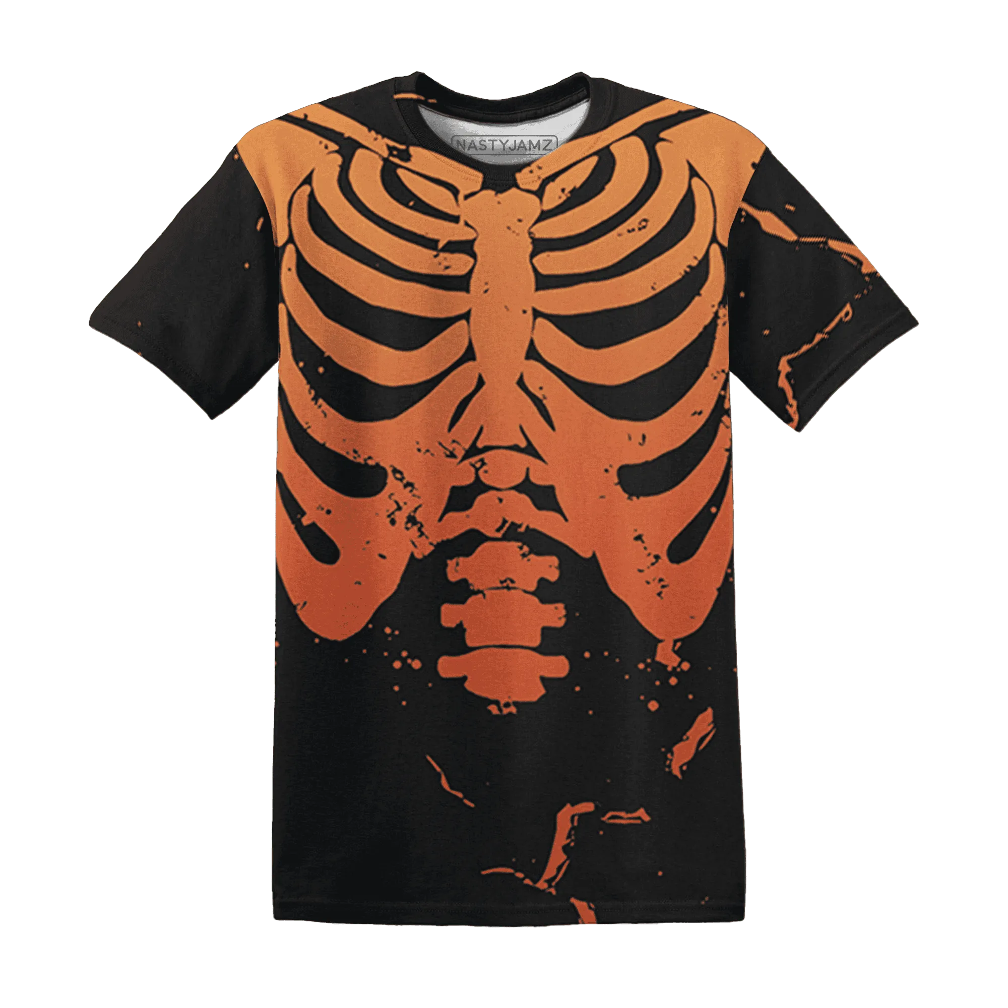VaporMax-Crimson-Total-Orange-Plus-T-Shirt-Match-Skeleton-Y2k-3D