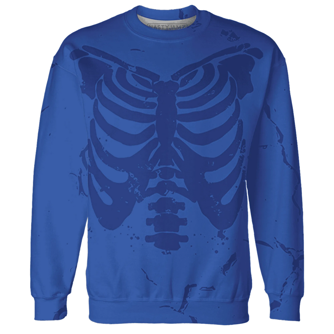 VaporMax-Game-Royal-Blue-Sweatshirt-Match-Skeleton-Y2k-3D