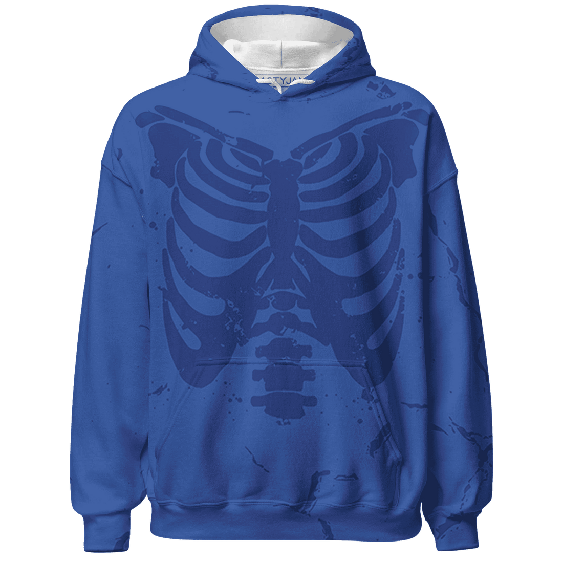 VaporMax-Game-Royal-Blue-Hoodie-Match-Skeleton-Y2k-3D