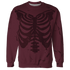 VaporMax-Night-Maron-Burgundy-Sweatshirt-Match-Skeleton-Y2k-3D