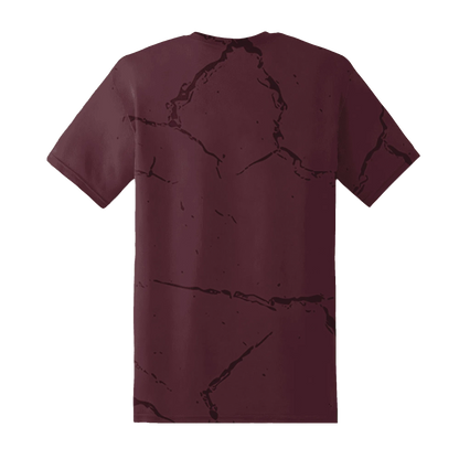VaporMax-Night-Maron-Burgundy-T-Shirt-Match-Skeleton-Y2k-3D