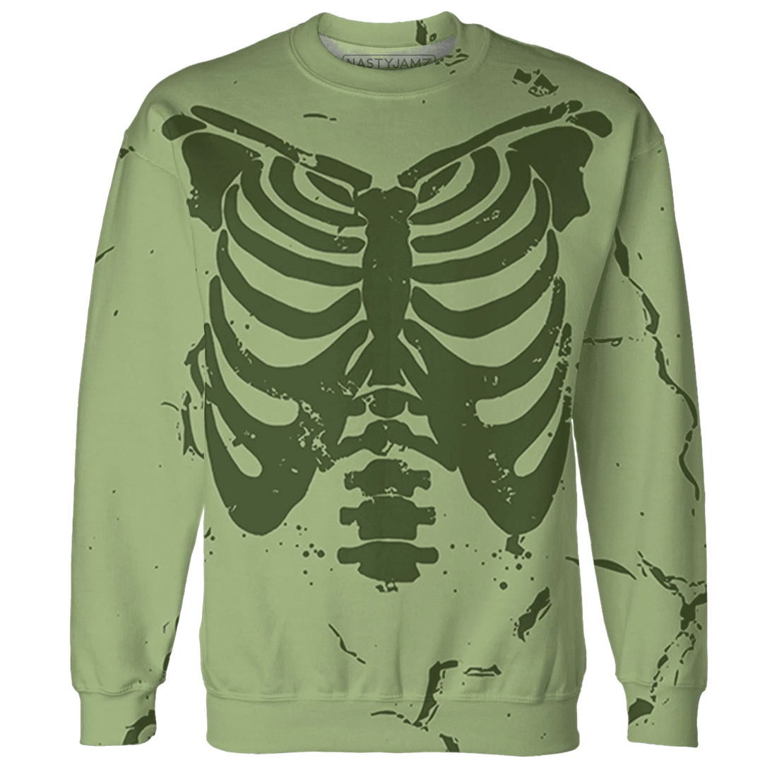 VaporMax-Plus-Alligator-Sweatshirt-Match-Skeleton-Y2k-3D