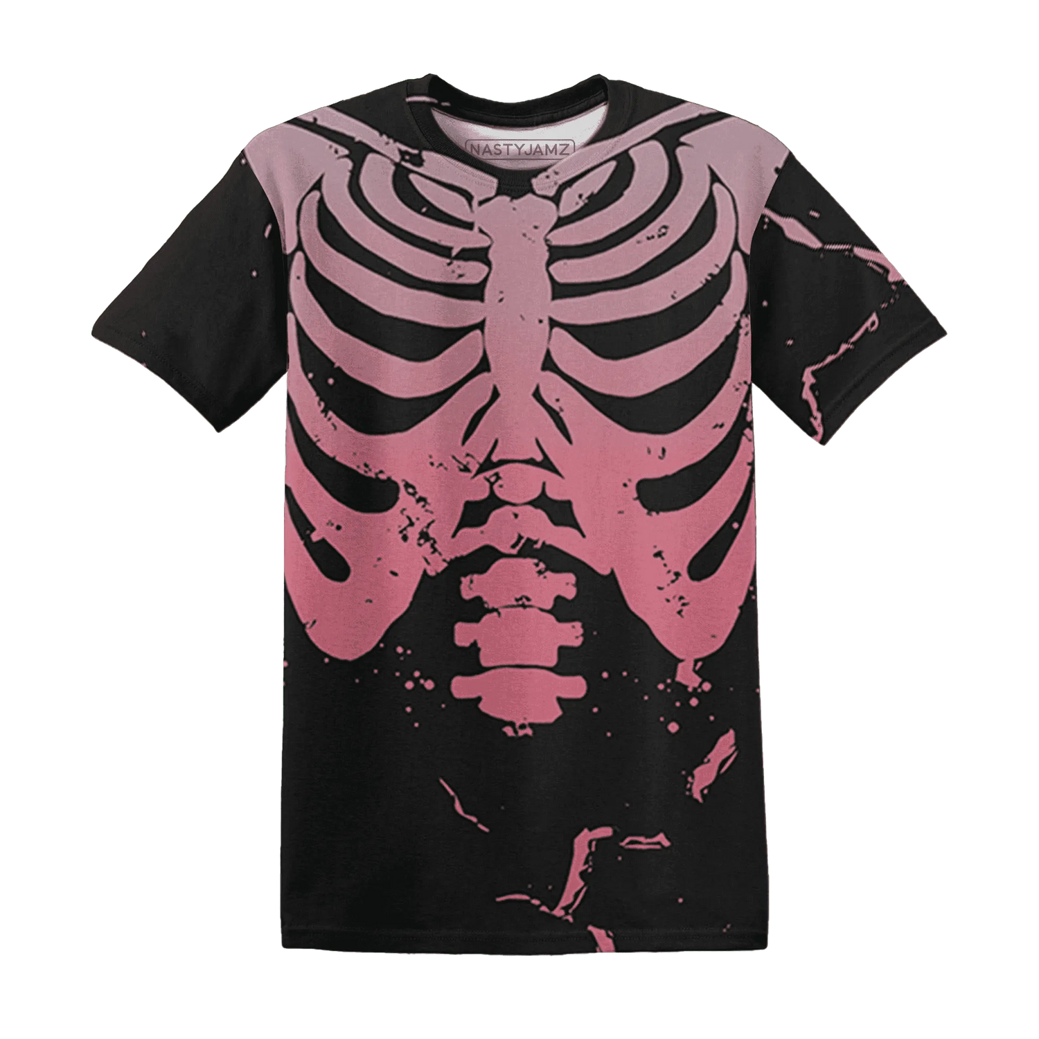 VaporMax-Plus-South-Beach-T-Shirt-Match-Skeleton-Y2k-3D