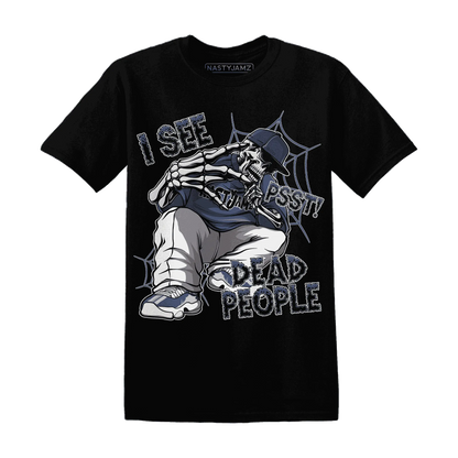 Low-Diffused-Blue-11s-T-Shirt-Match-Skull-Whisper