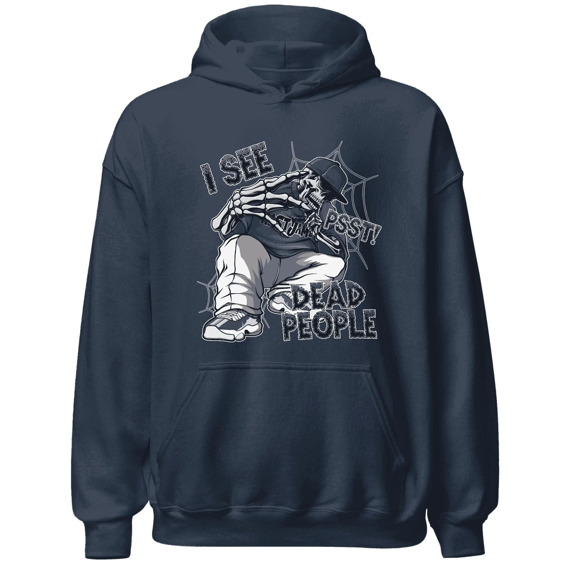 Low-Diffused-Blue-11s-Hoodie-Match-Skull-Whisper