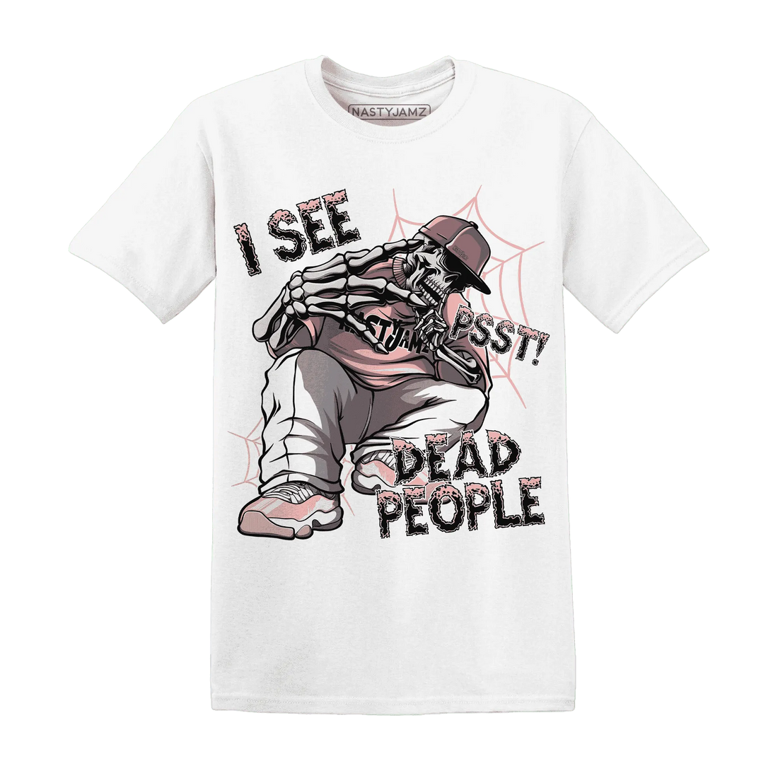 Low-Legend-Pink-11s-T-Shirt-Match-Skull-Whisper