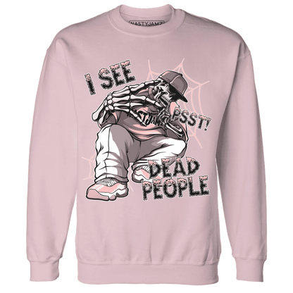 Low-Legend-Pink-11s-Sweatshirt-Match-Skull-Whisper