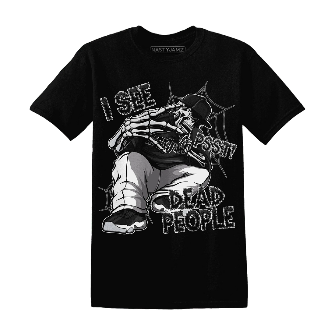 Low-Space-Jamz-11s-T-Shirt-Match-Skull-Whisper