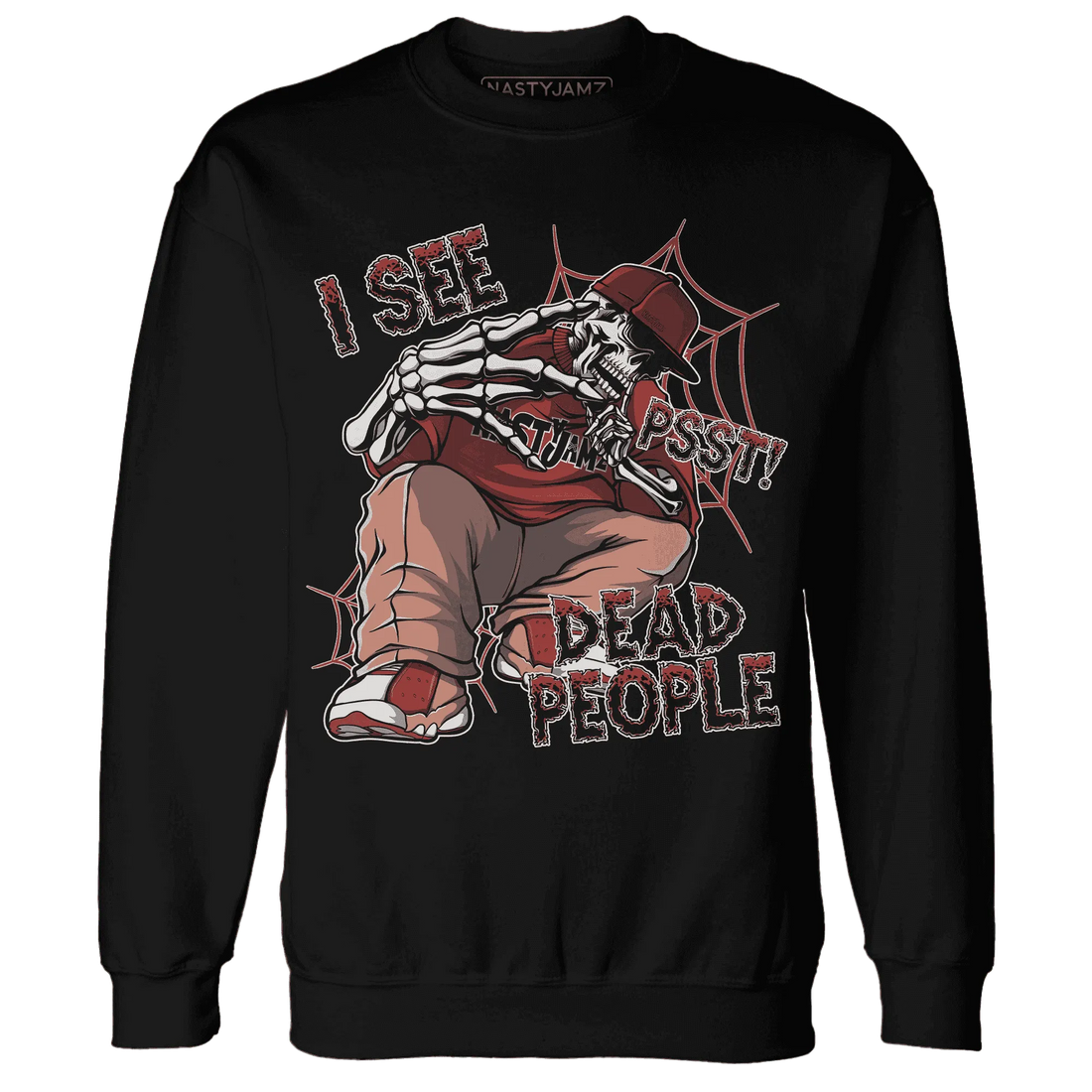 Dune-Red-13s-Sweatshirt-Match-Skull-Whisper