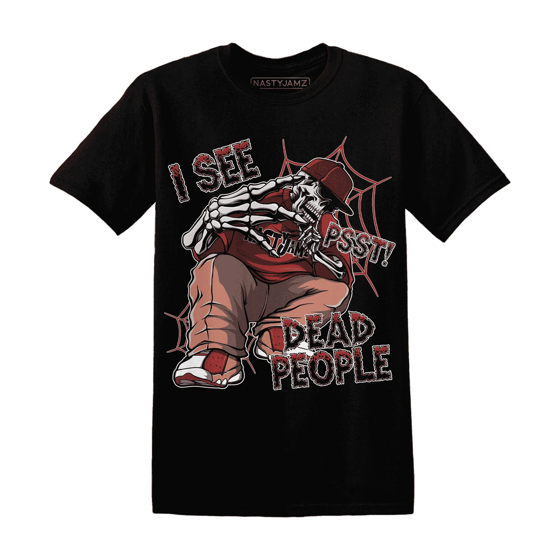 Dune-Red-13s-T-Shirt-Match-Skull-Whisper