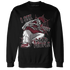 High-White-Team-Red-1s-Sweatshirt-Match-Skull-Whisper