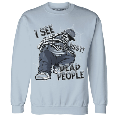 Mid-Diffused-Blue-Grey-1s-Sweatshirt-Match-Skull-Whisper