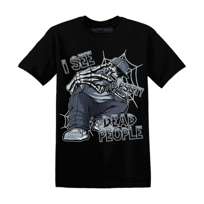 Mid-Diffused-Blue-Grey-1s-T-Shirt-Match-Skull-Whisper