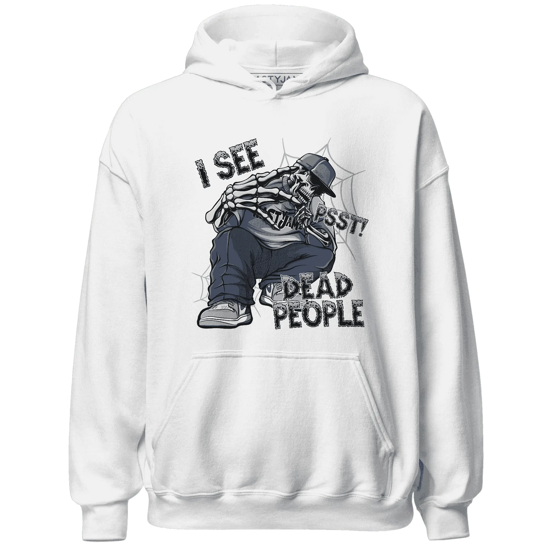 Mid-Diffused-Blue-Grey-1s-Hoodie-Match-Skull-Whisper