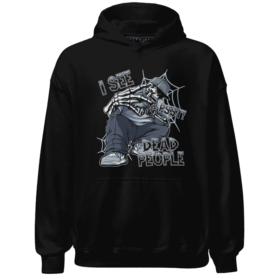 Mid-Diffused-Blue-Grey-1s-Hoodie-Match-Skull-Whisper