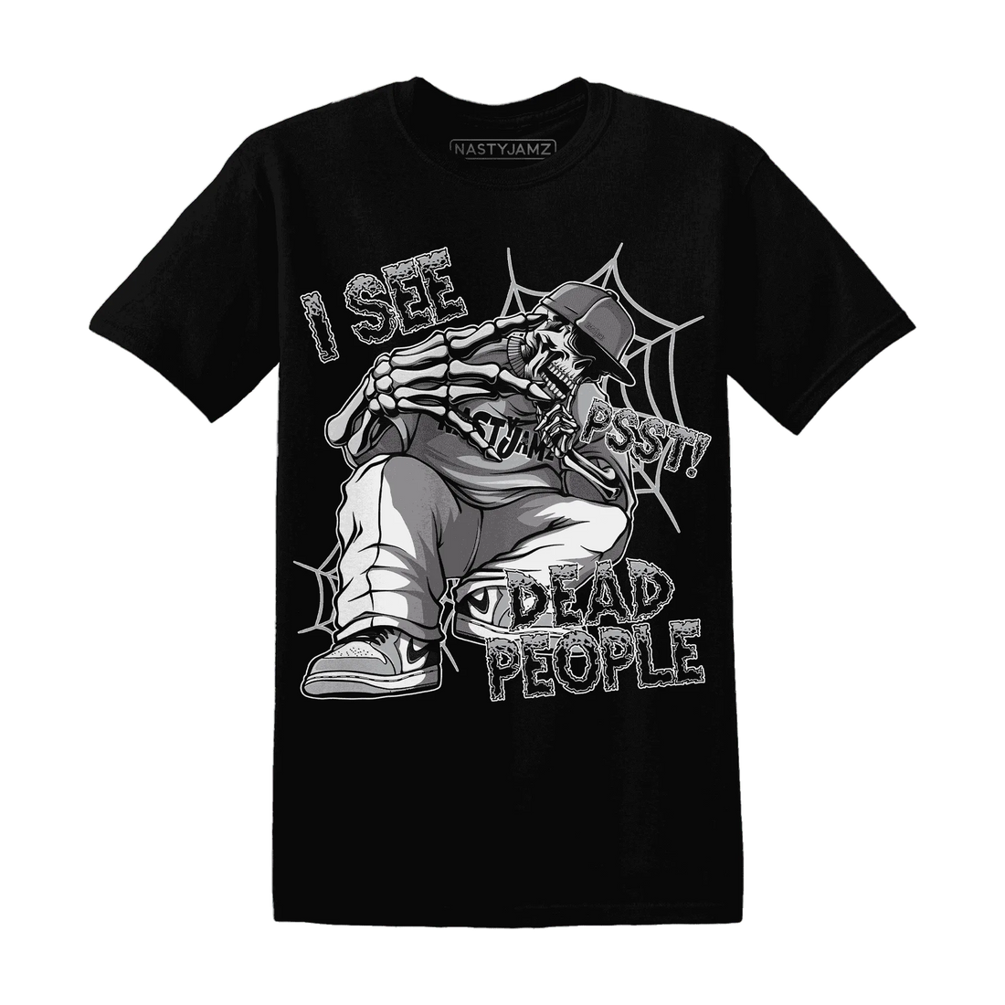 Wolf-Grey-1s-T-Shirt-Match-Skull-Whisper