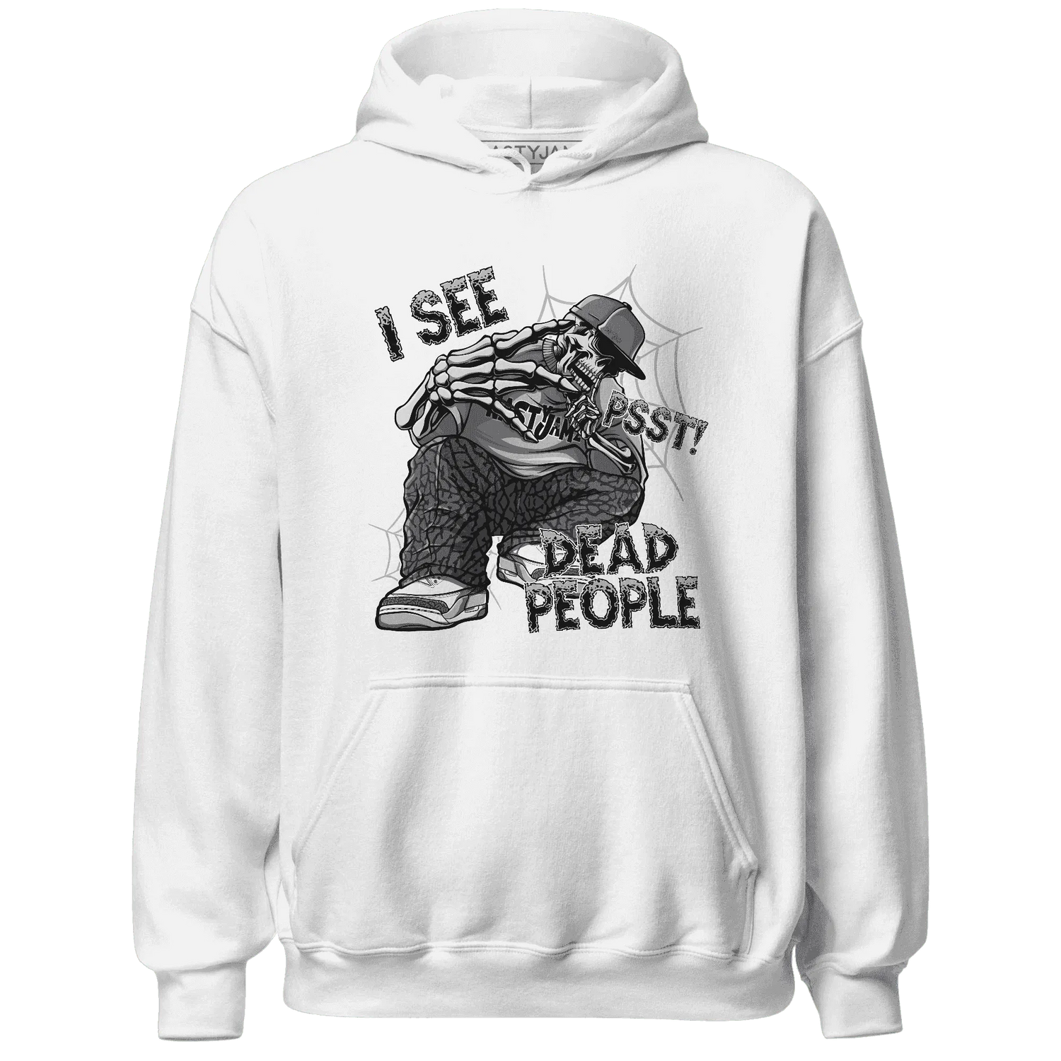 Cement-Grey-3s-Hoodie-Match-Skull-Whisper