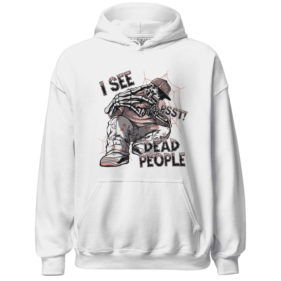 Red-Stardust-3s-Hoodie-Match-Skull-Whisper