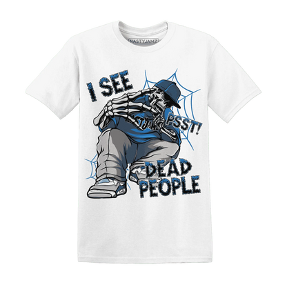 Industrial-Blue-4s-T-Shirt-Match-Skull-Whisper