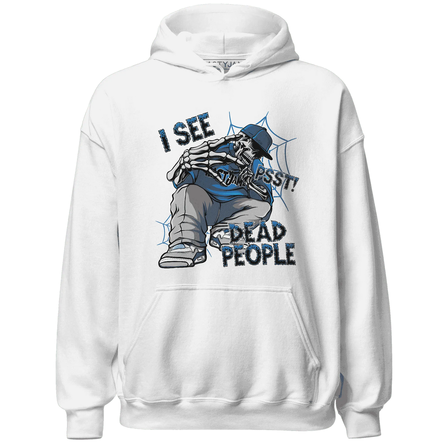 Industrial-Blue-4s-Hoodie-Match-Skull-Whisper