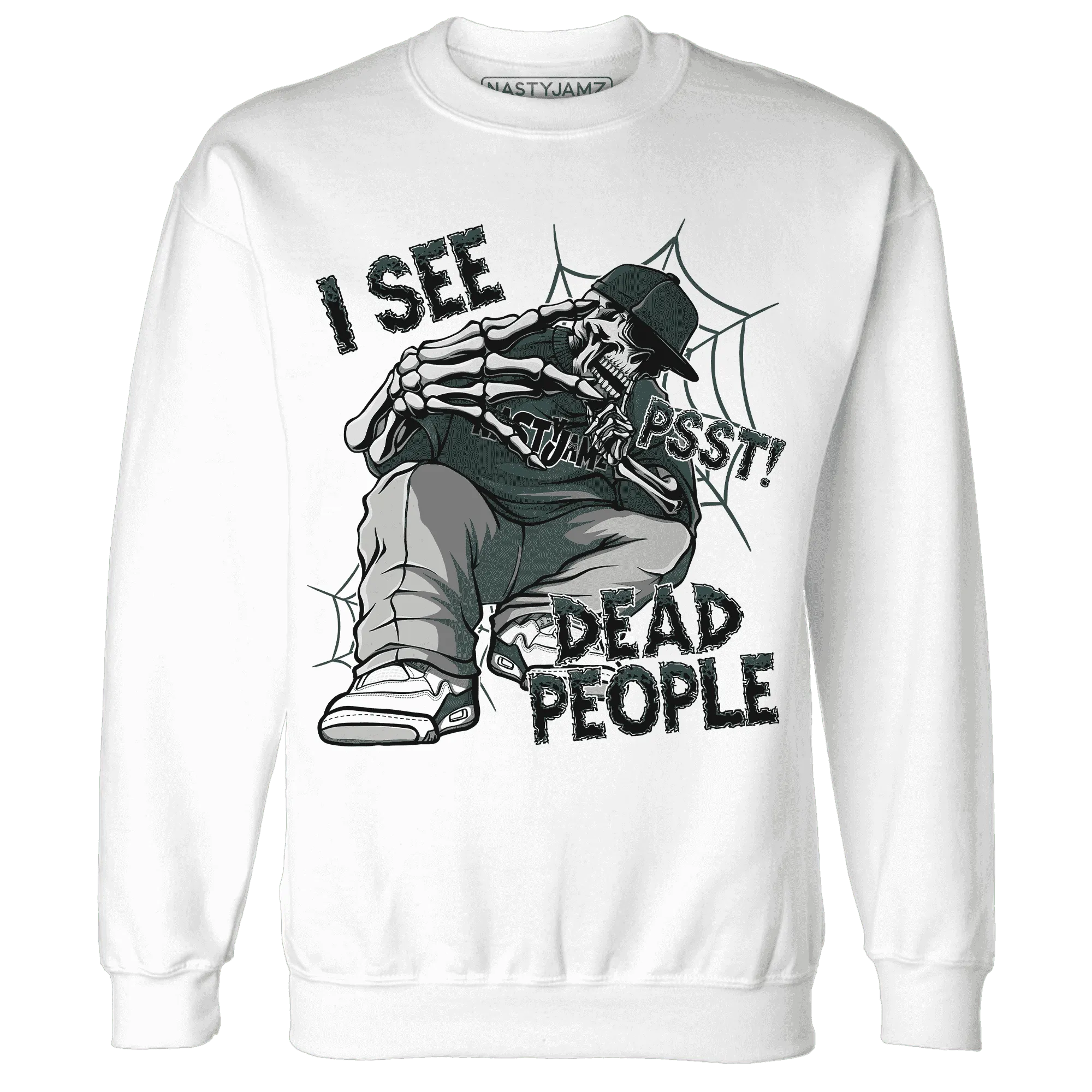 Oxidized-Green-4s-Sweatshirt-Match-Skull-Whisper