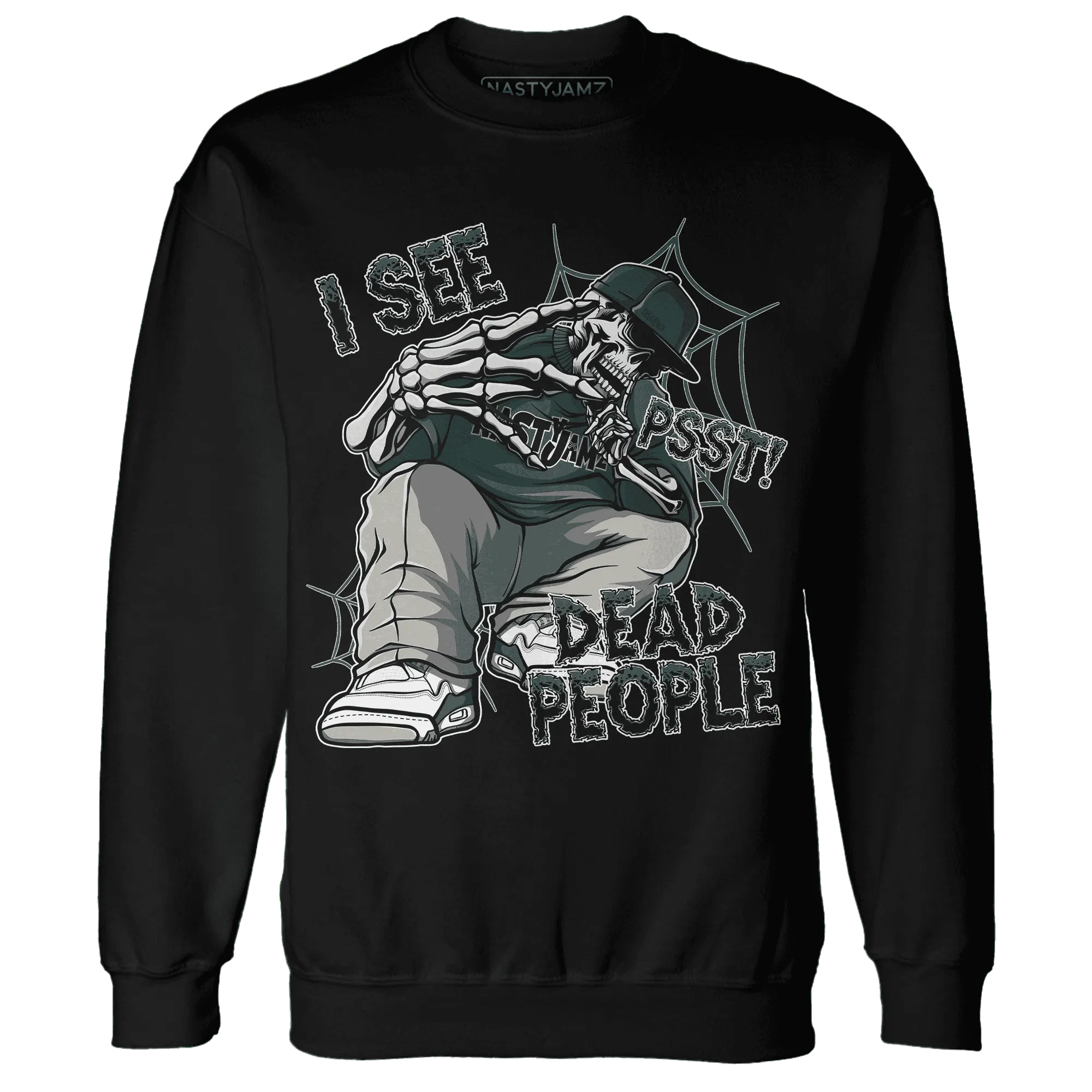 Oxidized-Green-4s-Sweatshirt-Match-Skull-Whisper