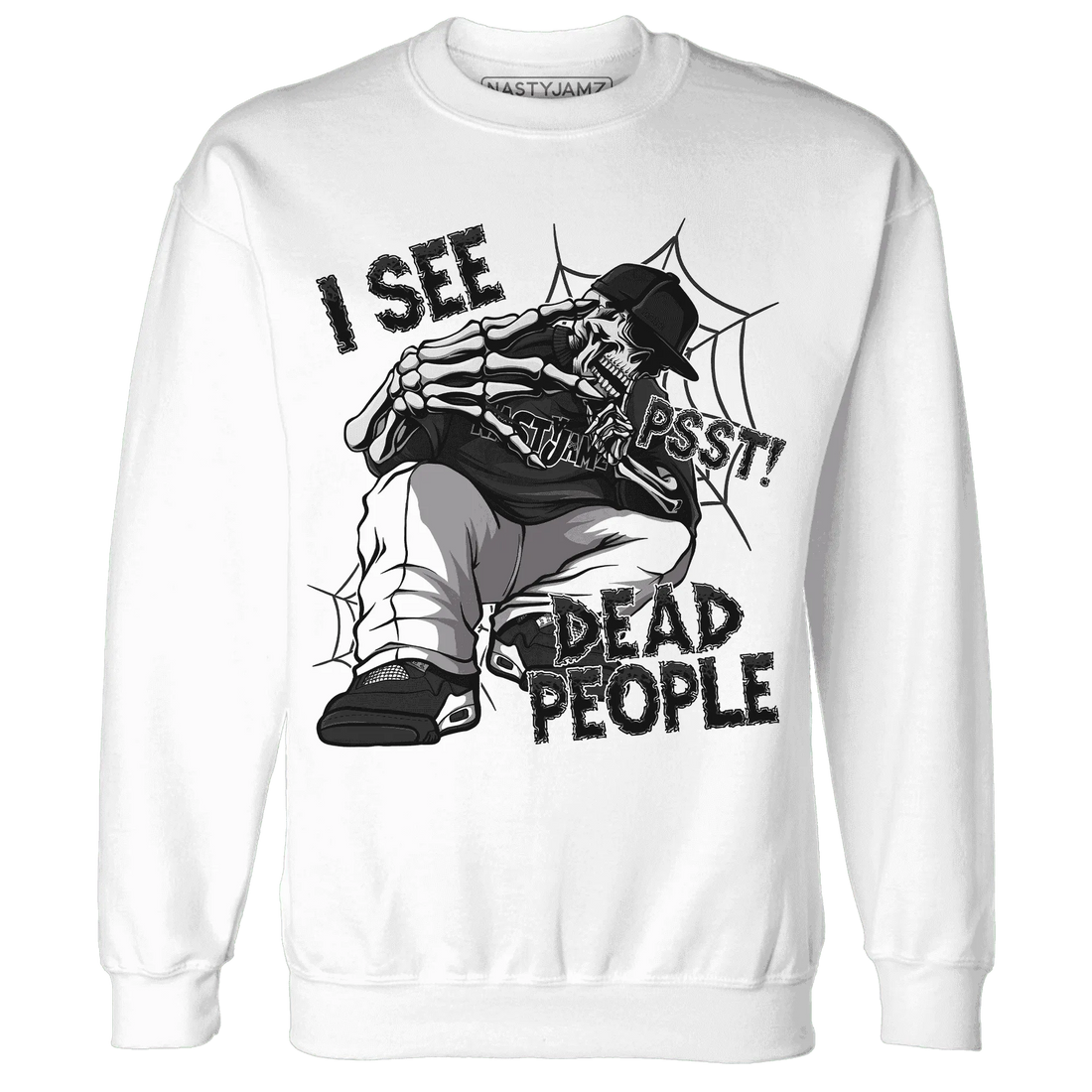 White-Thunder-4s-Sweatshirt-Match-Skull-Whisper