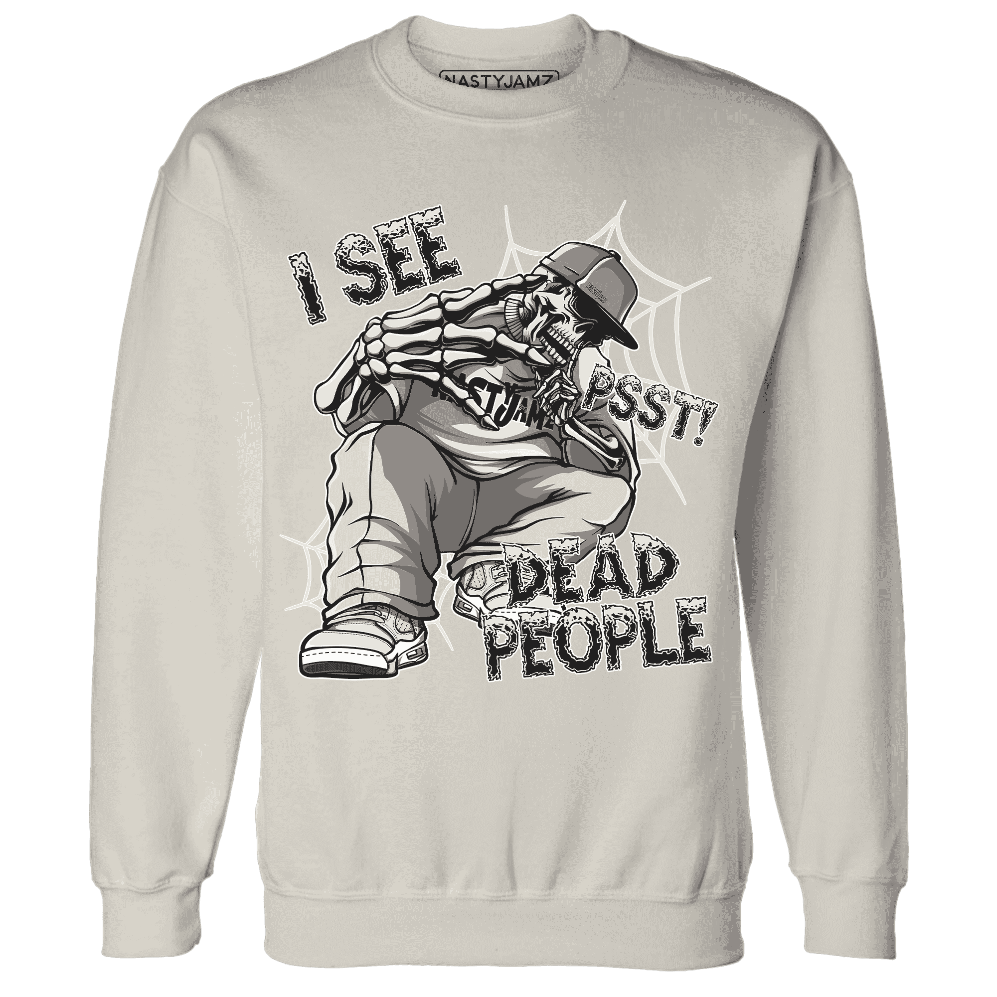 SE-Sail-5s-Sweatshirt-Match-Skull-Whisper