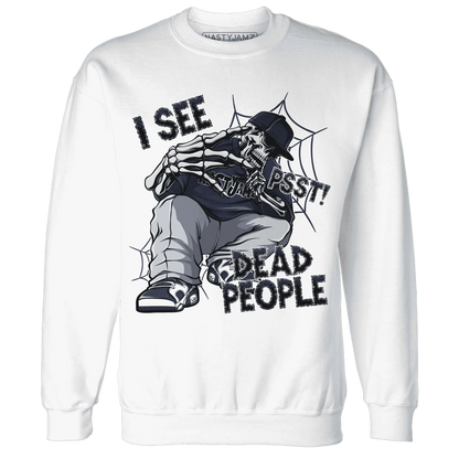 White-Navy-6s-Sweatshirt-Match-Skull-Whisper