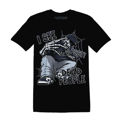 White-Navy-6s-T-Shirt-Match-Skull-Whisper