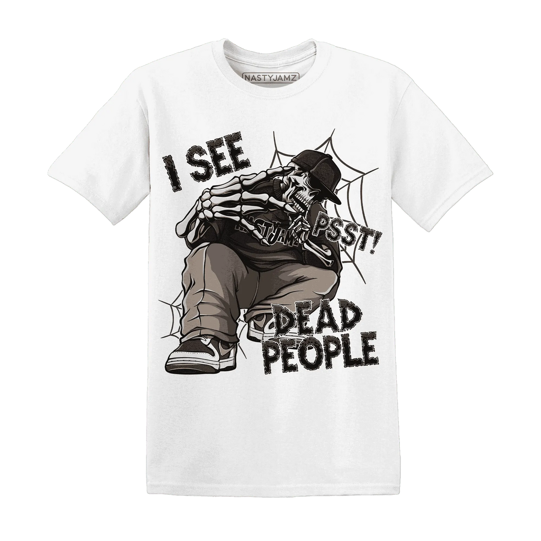 Dunk-Low-Baroque-Brown-T-Shirt-Match-Skull-Whisper
