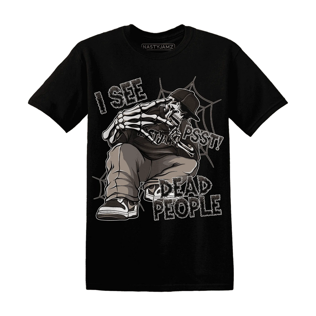 Dunk-Low-Baroque-Brown-T-Shirt-Match-Skull-Whisper