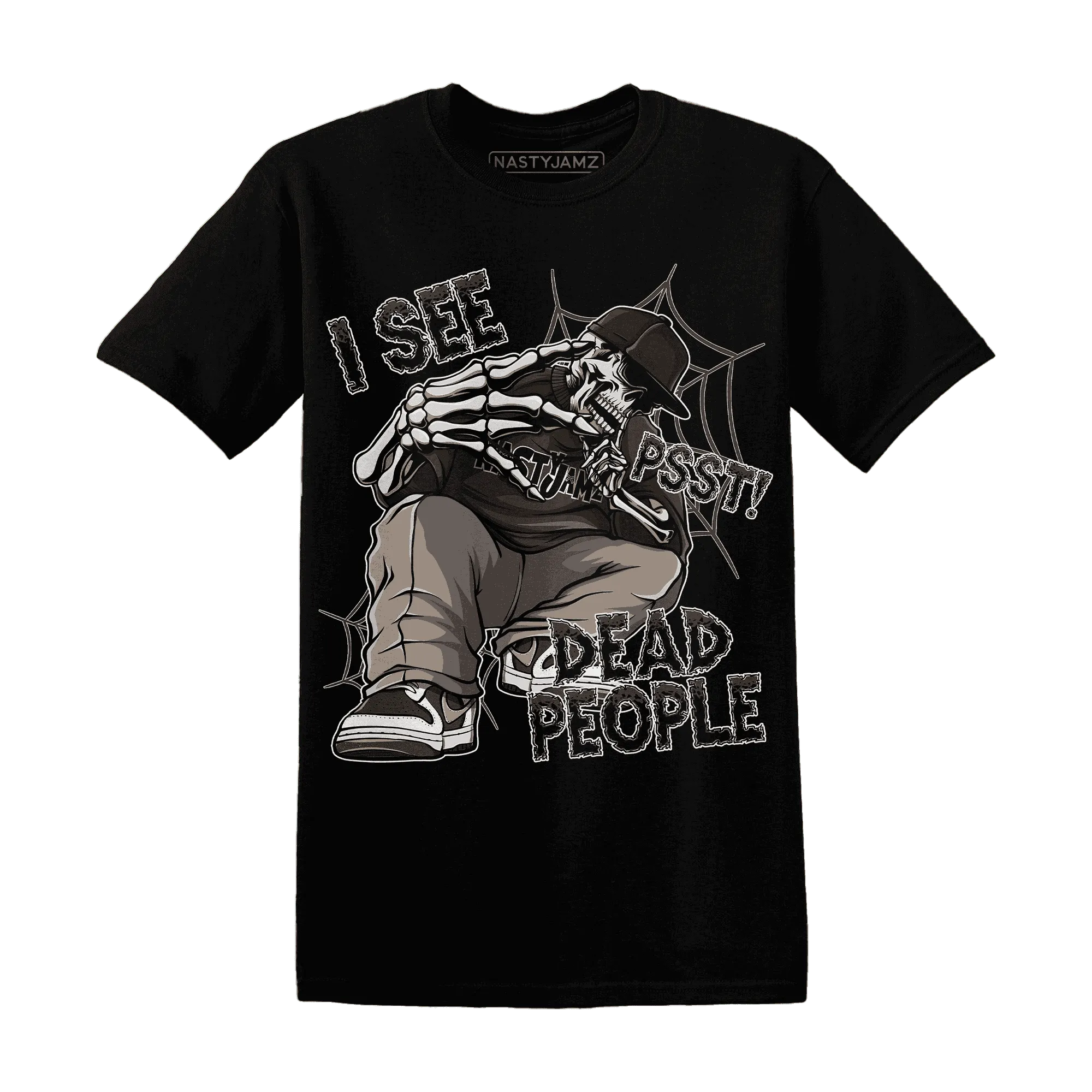 Dunk-Low-Baroque-Brown-T-Shirt-Match-Skull-Whisper