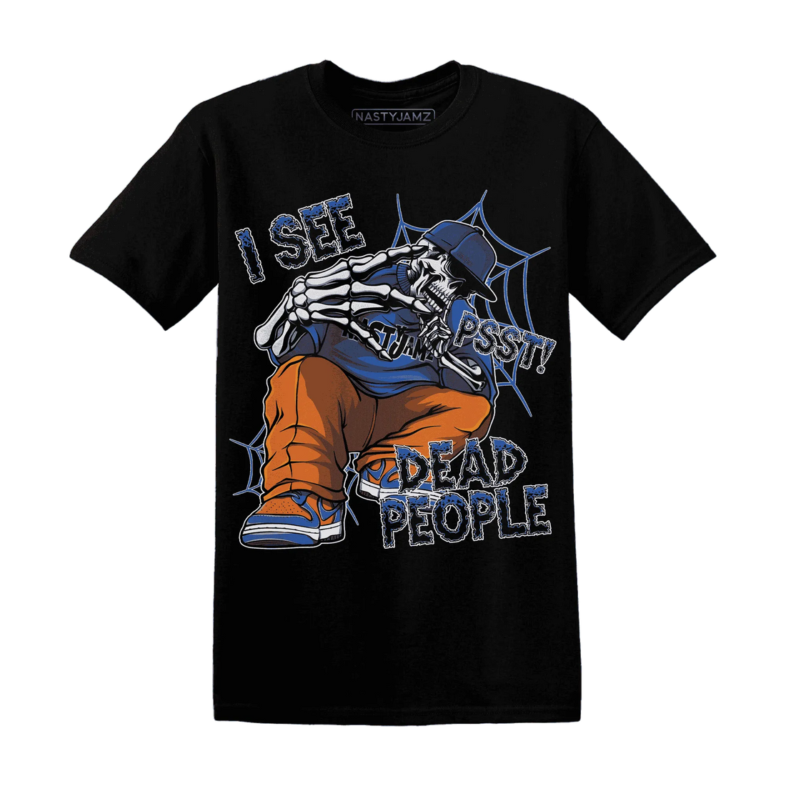 Dunk-Low-Knicks-T-Shirt-Match-Skull-Whisper