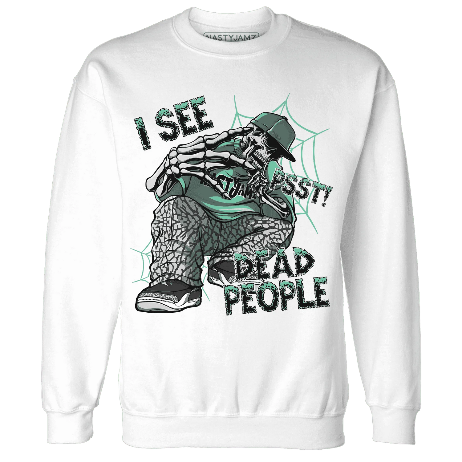 Green-Glow-3s-Sweatshirt-Match-Skull-Whisper